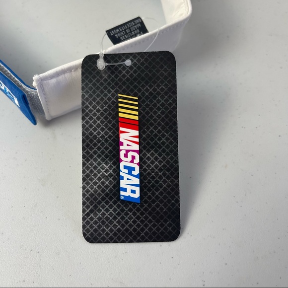 Autographed Kevin Harvick #4 Blue and White Sun Visor - Picture 6 of 7